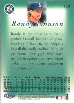 1997 Sports Illustrated #159 Randy Johnson Back