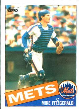 1985 Topps #104 Mike Fitzgerald Front
