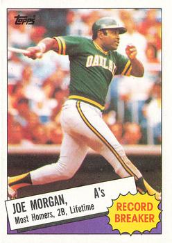 1985 Topps #5 Joe Morgan Front