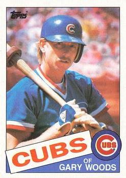 1985 Topps #46 Gary Woods Front