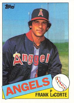 1985 Topps #153 Frank LaCorte Front