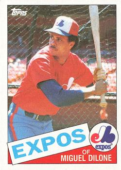 1985 Topps #178 Miguel Dilone Front