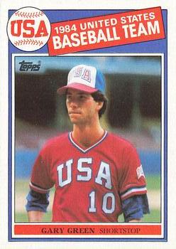 1985 Topps #396 Gary Green Front