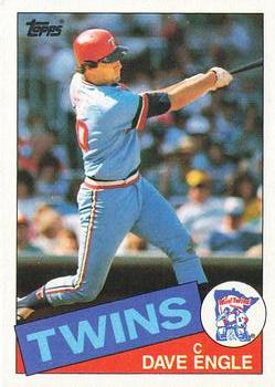 1985 Topps #667 Dave Engle Front