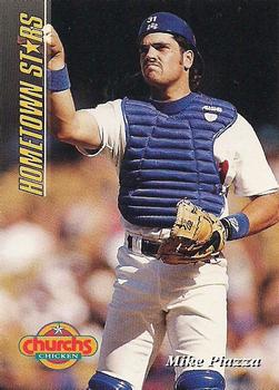 1994 Pinnacle Church's Hometown Stars #14 Mike Piazza Front