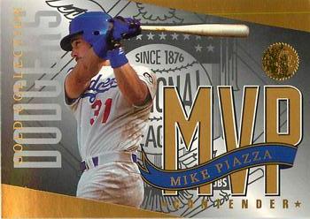 1994 Leaf - MVP Contender Gold Collection #NL12 Mike Piazza Front