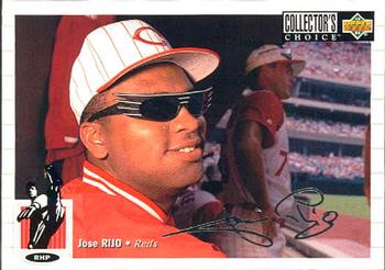 1994 Collector's Choice - Silver Signature #239 Jose Rijo Front
