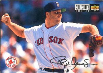 1994 Collector's Choice - Silver Signature #348 Roger Clemens Front