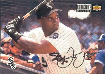 1994 Collector's Choice - Silver Signature #354 Frank Thomas Front