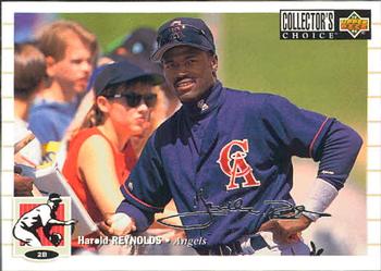 1994 Collector's Choice - Silver Signature #384 Harold Reynolds Front