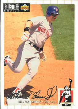1994 Collector's Choice - Silver Signature #440 Mike Greenwell Front