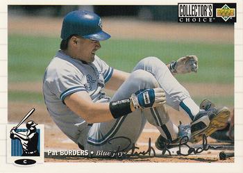 1994 Collector's Choice - Silver Signature #60 Pat Borders Front