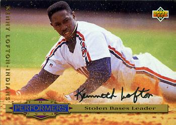 1994 Collector's Choice - Silver Signature #315 Kenny Lofton Front