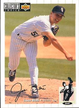 1994 Collector's Choice - Silver Signature #50 Jason Bere Front