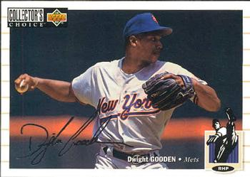 1994 Collector's Choice - Silver Signature #519 Dwight Gooden Front