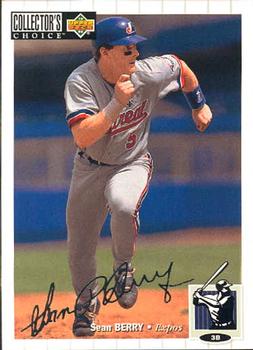 1994 Collector's Choice - Silver Signature #51 Sean Berry Front