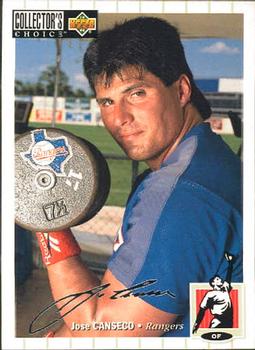 1994 Collector's Choice - Silver Signature #560 Jose Canseco Front