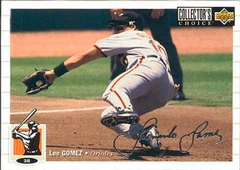 1994 Collector's Choice - Silver Signature #615 Leo Gomez Front