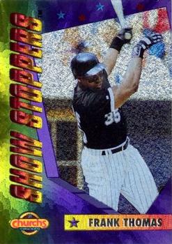 1994 Pinnacle Church's Hometown Stars - Show Stoppers #5 Frank Thomas Front