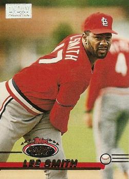 1993 Stadium Club - First Day Production #462 Lee Smith Front