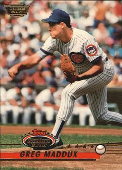 1993 Stadium Club - Members Only #2 Greg Maddux Front
