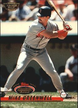 1993 Stadium Club - Members Only #86 Mike Greenwell Front