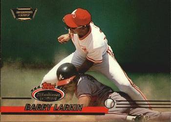 1993 Stadium Club - Members Only #415 Barry Larkin Front