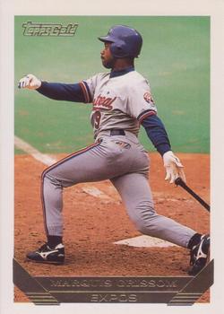 1993 Topps - Gold #15 Marquis Grissom Front