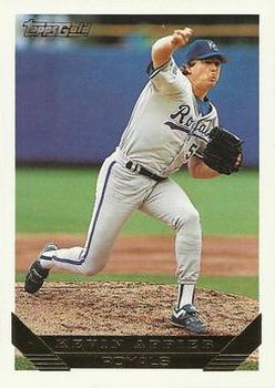 1993 Topps - Gold #76 Kevin Appier Front