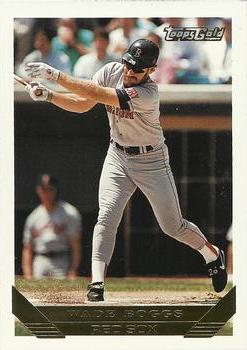 1993 Topps - Gold #390 Wade Boggs Front