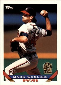 1993 Topps - Inaugural Marlins #8 Mark Wohlers Front