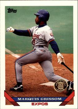 1993 Topps - Inaugural Rockies #15 Marquis Grissom Front