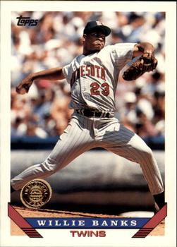 1993 Topps - Inaugural Rockies #226 Willie Banks Front