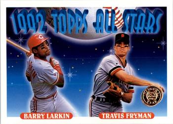 1993 Topps - Inaugural Rockies #404 Barry Larkin / Travis Fryman Front