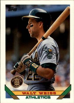 1993 Topps - Inaugural Rockies #580 Walt Weiss Front