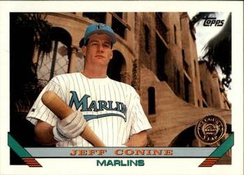 1993 Topps - Inaugural Rockies #789 Jeff Conine Front