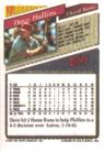 1993 Topps Micro #17 Dave Hollins Back