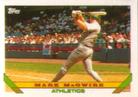 1993 Topps Micro #100 Mark McGwire Front
