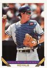 1993 Topps Micro #294 Brent Mayne Front