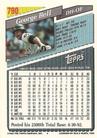 1993 Topps Micro #790 George Bell Back