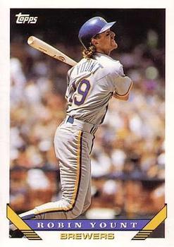 1992 Topps - 1993 Topps Pre-Production Samples #1 Robin Yount Front