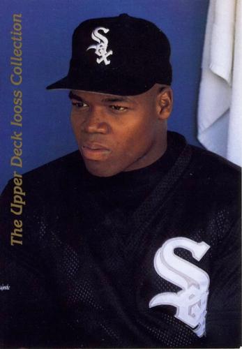 1993 Upper Deck - Iooss Collection Jumbo #WI 25 Frank Thomas Front