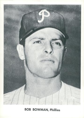 1958 Jay Publishing Philadelphia Phillies #NNO Bob Bowman Front
