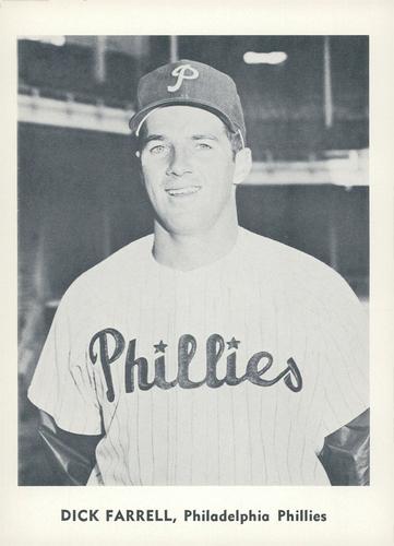 1959 Jay Publishing Philadelphia Phillies #NNO Dick Farrell Front