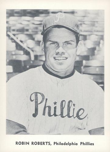 1959 Jay Publishing Philadelphia Phillies #NNO Robin Roberts Front