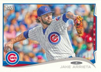 2014 Topps Chicago Cubs #CHC-8 Jake Arrieta Front