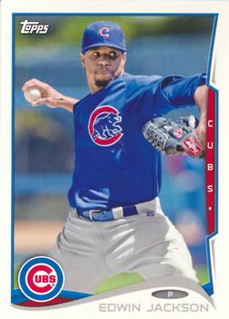 2014 Topps Chicago Cubs #CHC-13 Edwin Jackson Front