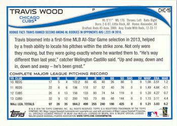 2014 Topps Chicago Cubs #CHC-15 Travis Wood Back