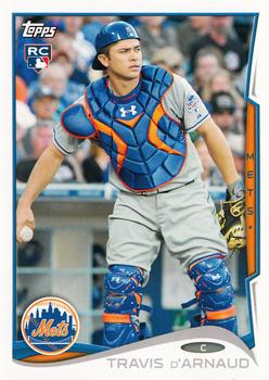 2014 Topps New York Mets #NYM-2 Travis d'Arnaud Front
