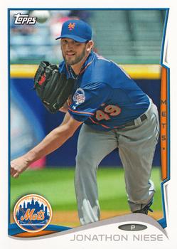 2014 Topps New York Mets #NYM-11 Jonathon Niese Front